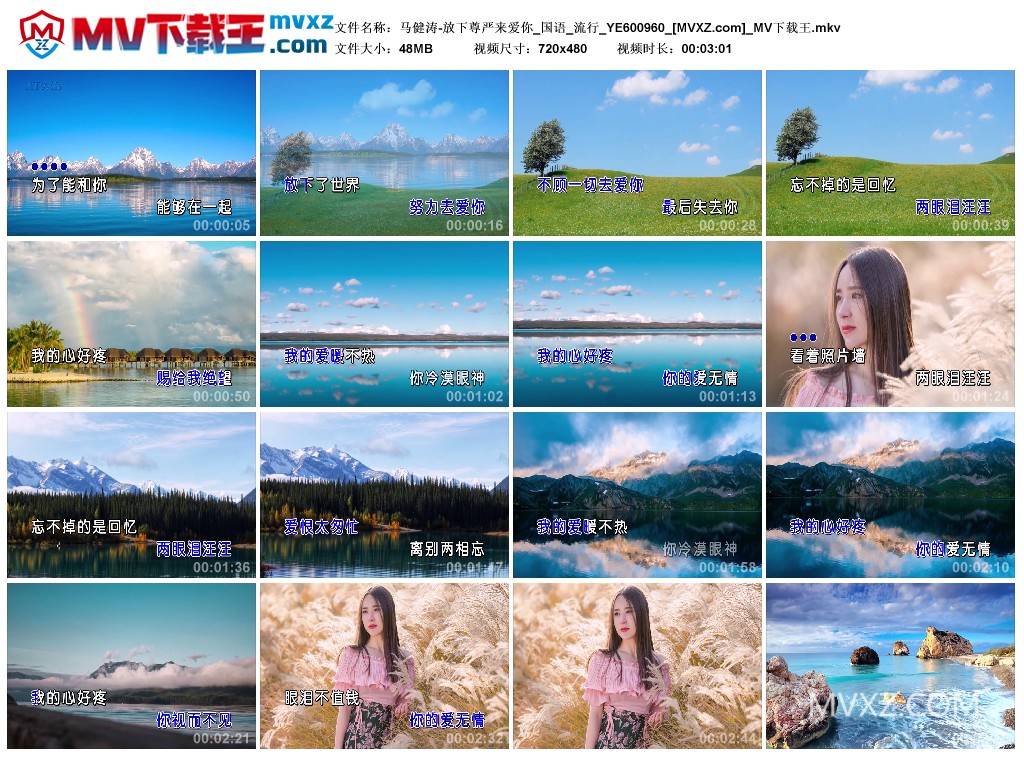 马健涛-放下尊严来爱你_国语_流行_YE600960